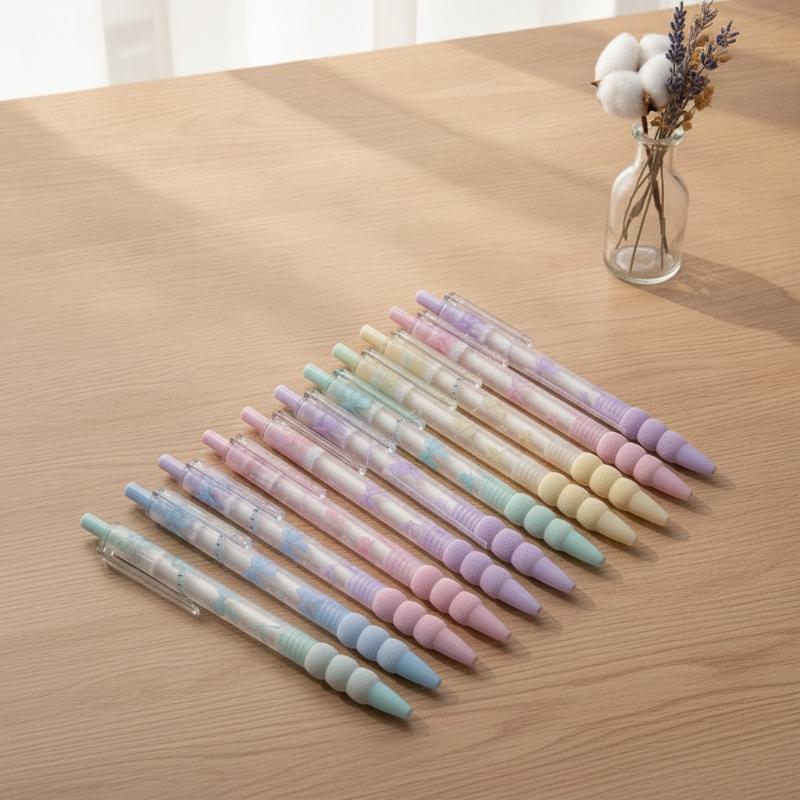 School Supplies - 4 Penne Gel Kawaii a Rapida