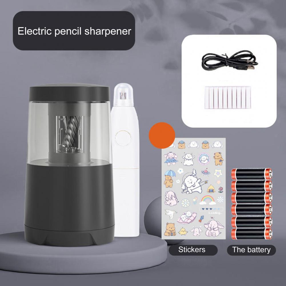 School Supplies - Temperamatite elettrico utile Design Anti-contatto materiale