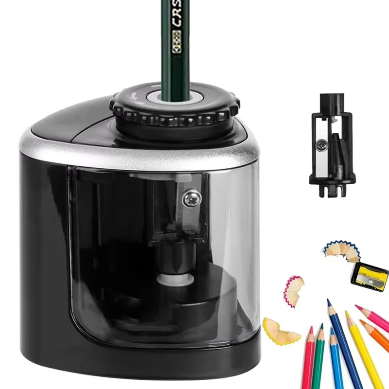 Electric Pencil Sharpener Usb - Affilacalzoni Elettrico da Scrivania Automatico 6mm-8mm,