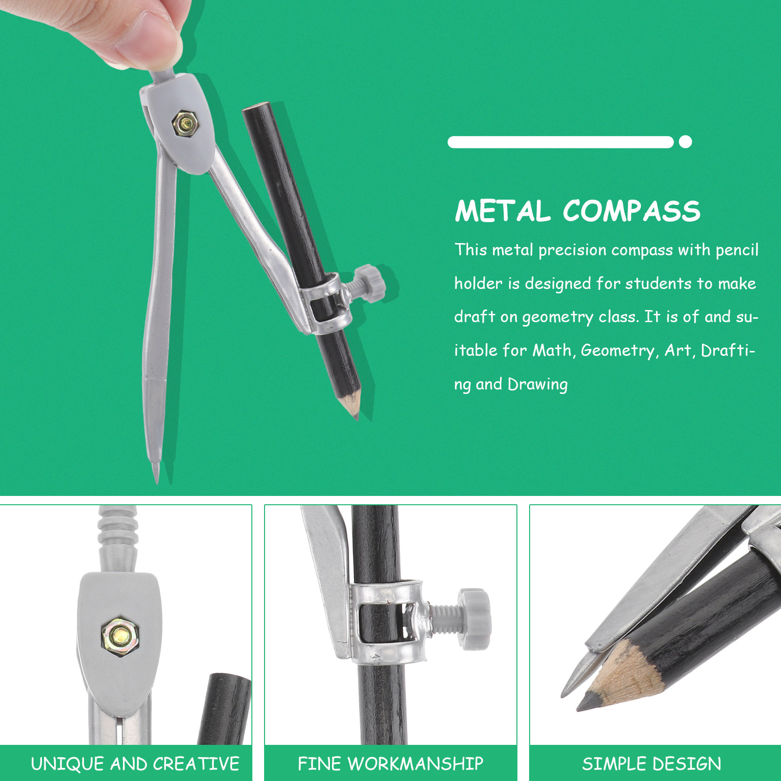 Set Professionale di Compassi  - Math Geometry Set With Compass recensione e prezzo
