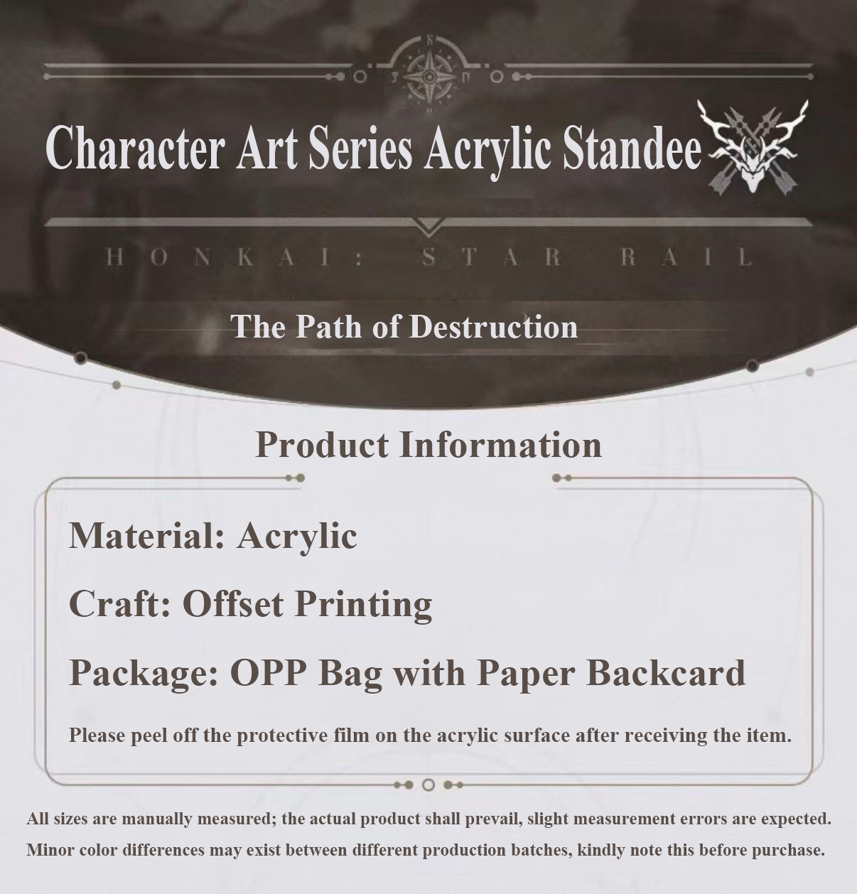 Honkai Star Rail Path of Destr - Desk Accessories recensione e prezzo